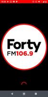 Forty FM 106.9 MHz. постер