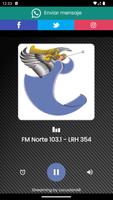 FM Norte 103.1 - LRH 354 Affiche