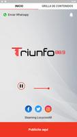 FM Triunfo 88.9 MHz. Affiche