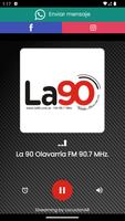 La 90 Olavarría FM 90.7 MHz. Affiche
