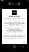 Radio América 88.5 capture d'écran 2