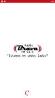 Poster Radio Brava FM 94.9 MHz.