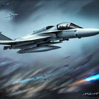 combattant de jet - Combat Affiche