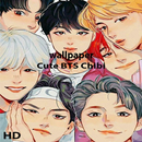 Cute BTS Chibi Wallpaper HD APK