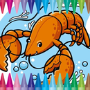 Crab & Shrimp Coloring Book APK