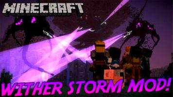 Crackers Wither Storm Mod mcpe Plakat