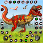 野生恐龙狩猎 - 枪支游戏 图标