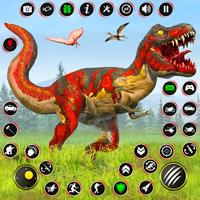 Poster Wild Dino Hunting - Gun Games