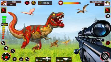 野生恐龙狩猎 - 枪支游戏 截图 1
