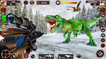 野生恐龙狩猎 - 枪支游戏 截图 2