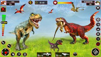 野生恐龙狩猎 - 枪支游戏 截图 3