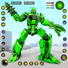 恐竜ロボットカーゲーム：ロボットゲーム アプリダウンロード