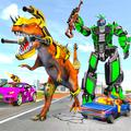 Dino Robot Car Transforming Game: Robot Car Games