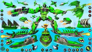 공룡 로봇 자동차 게임:로봇 게임 스크린샷 1