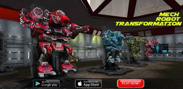 Mech Robot Transform Game – Endless robot wars