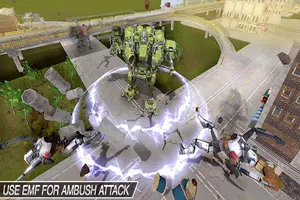 mekanik Robot transform Oyunu - Sonsuz robot wars Ekran Görüntüsü 3