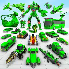 download Gioco di auto robot per bus XAPK