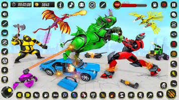 Rhino Robot - Robot Car Games screenshot 2