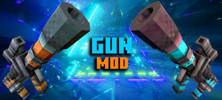 Gun Mod for Minecraft Affiche