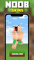 برنامه‌نما Minecraft noob skin عکس از صفحه