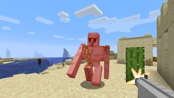 Gun Mod for Minecraft PE captura de pantalla 1