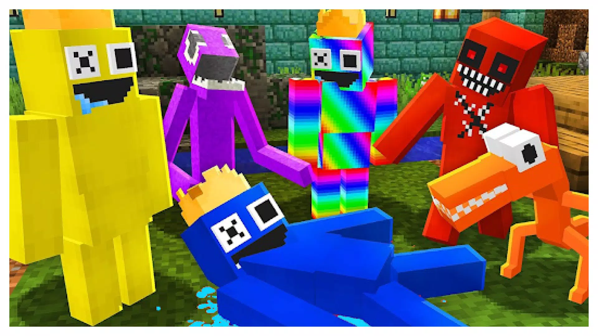 Roblox Rainbow friends Mod - Mods for Minecraft