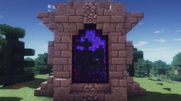 Portals Mod For Minecraft Affiche