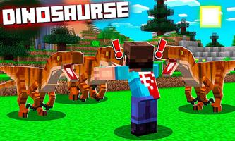 Dinosaurs Mod for Minecraft PE capture d'écran 1