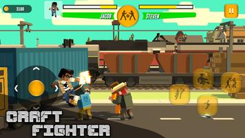 Block Craft Fighter Survival poster