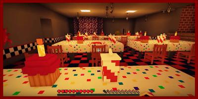 Horror Pizzeria Survival Craft Game captura de pantalla 1