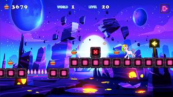 Unicorn Dash Attack 2: Neon Li পোস্টার