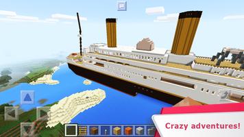 Ship Legend. MiniGame Map for MCPE Affiche
