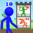 Stick vs Craft Tower: Hero War APK