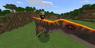 The Earth of dino mod for MCPE Affiche
