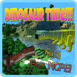 Dinosaur time mod for mcpe Zeichen