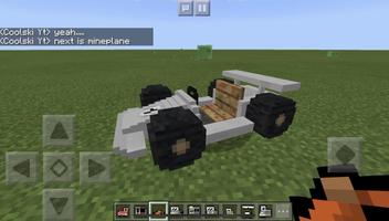 Extra cool vehicles mod for MCPE poster