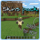 آیکون‌ Skins pack addon for mcpe