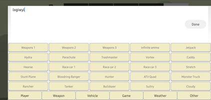 DE Cheat Keyboard Screenshot 1