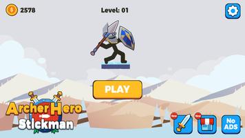 Stickman Archer Hero: Super Bow Legend Fight Affiche