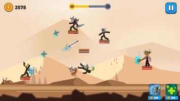 Stickman Archer Hero: Super Bow Legend Fight স্ক্রিনশট 2