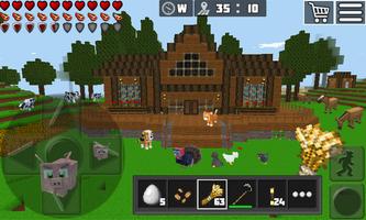 WorldCraft: 3D Block Craft capture d'écran 1