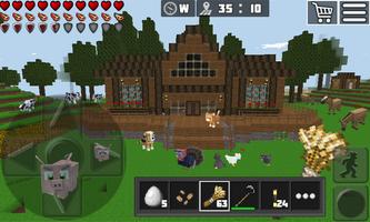 WorldCraft: Block Craft Spiele Screenshot 1