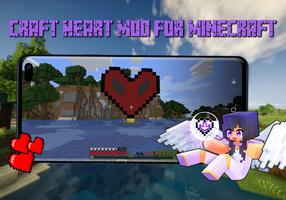 Craft Heart Mod for Minecraft poster