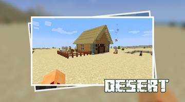 Building And Crafting Desert 🌵 الملصق