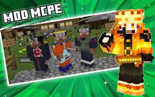 Anime Naruto Mod for Minecraft capture d'écran 1