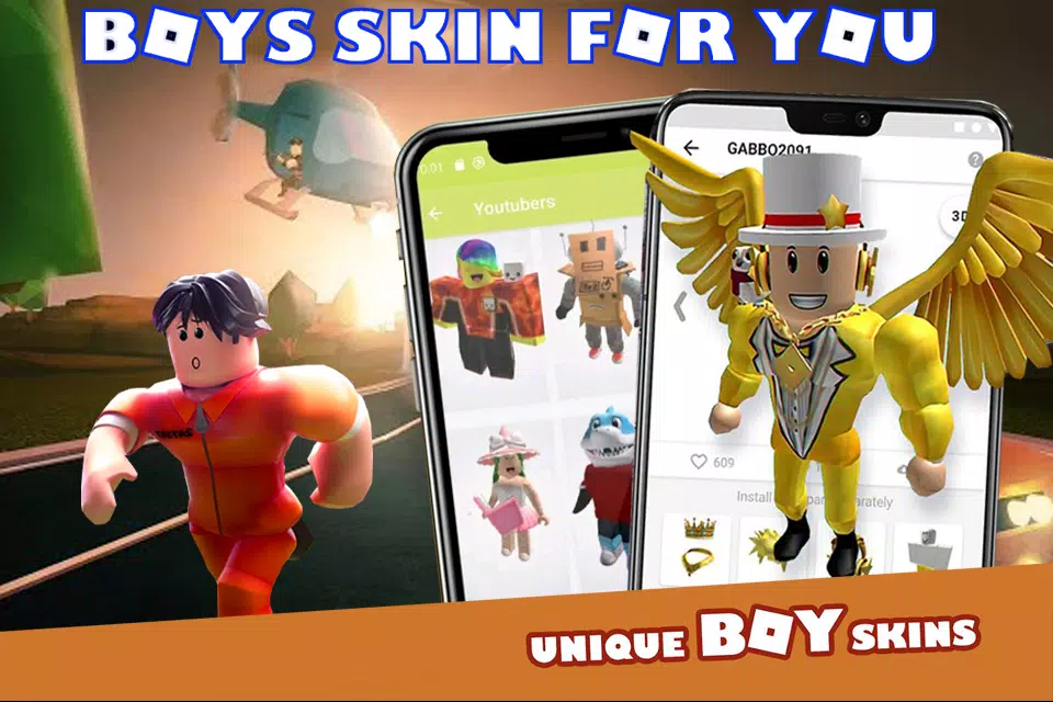Download Roblox Skins Master Robux MOD APK v1.0 for Android