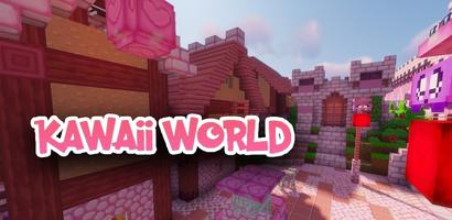 Kawaii World for Minecraft PE Ekran Görüntüsü 1