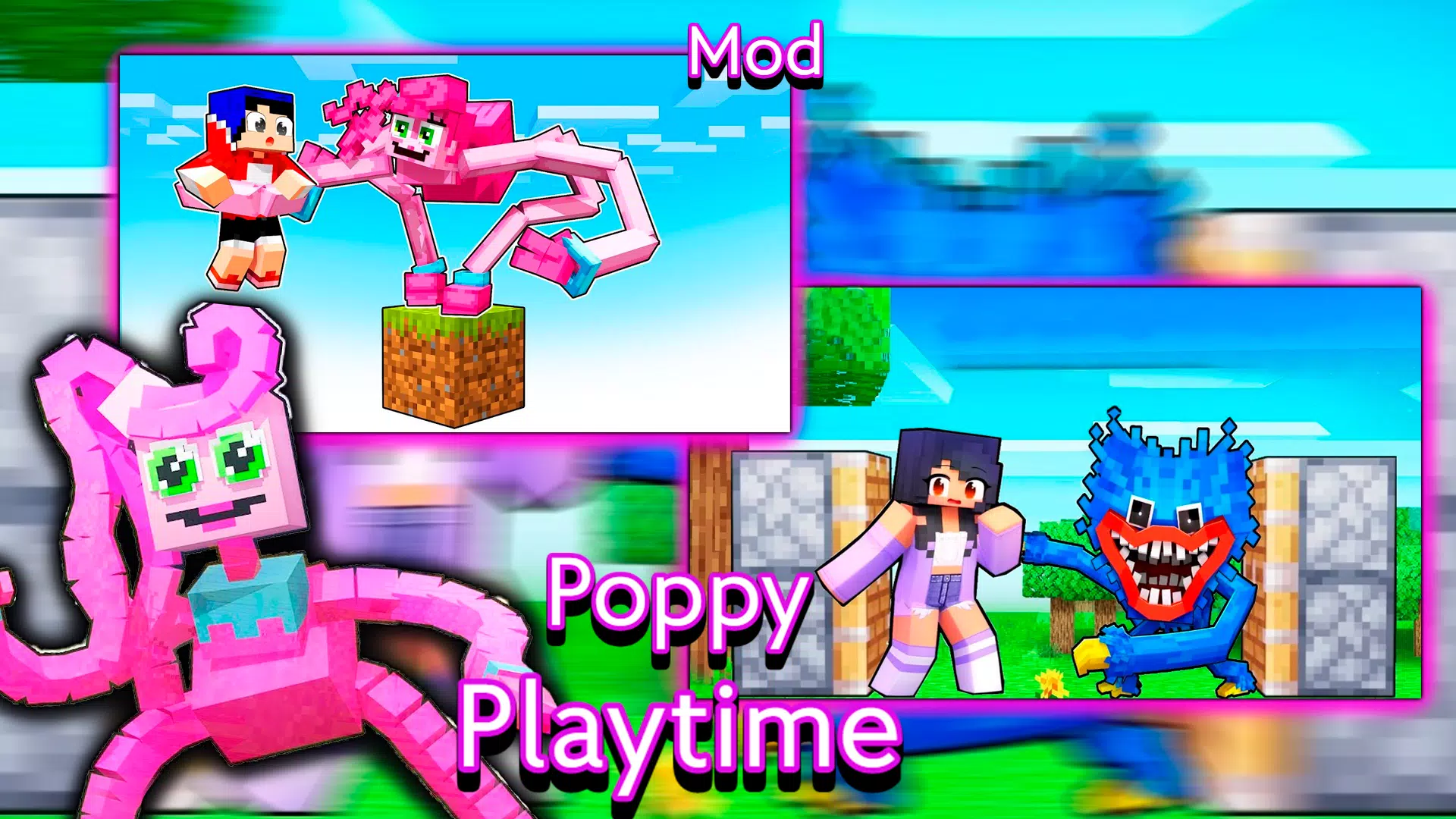 Poppy Playtime (Chapter 1) Minecraft map [JAVA EDITION MODDED] OLD