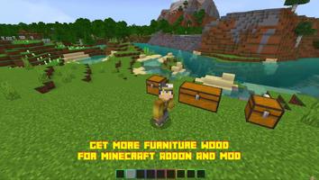 Mod furniture wood minecraft capture d'écran 3