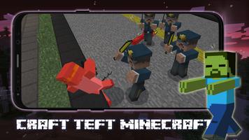 Craft Theft GTA Mod for MCPE Poster